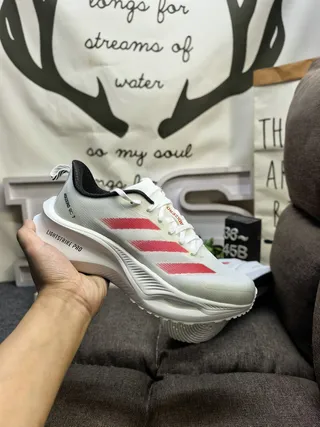 Adidas Adizero RC 1 White Red Black Running Shoes