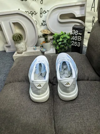 Adidas Lightstrike Pro White and Light Blue Lifestyle Sneakers