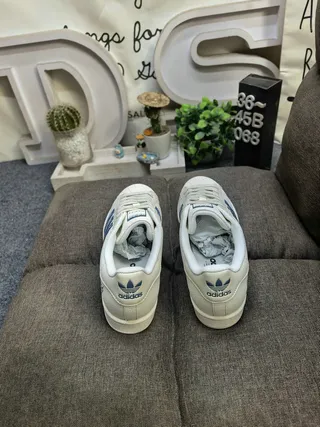 Stussy Beige Navy Low-Top Cupsole Lifestyle Sneakers