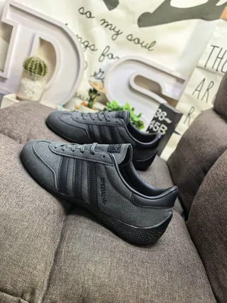 Adidas Spezial Navy Blue and White Suede Lifestyle Sneakers