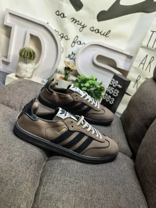 Adidas Samba Brown and Black Lifestyle Sneakers