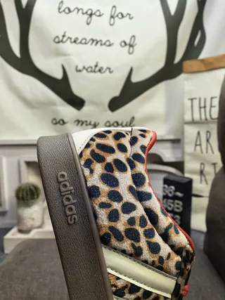 Adidas Leopard Print Lifestyle Sneakers