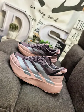 Adidas Adizero Evo SL ATR Dusty Pink Silver Running Shoes