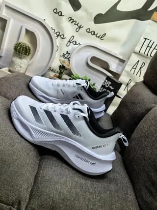 Adidas Adizero RC 1 White Red Black Running Shoes