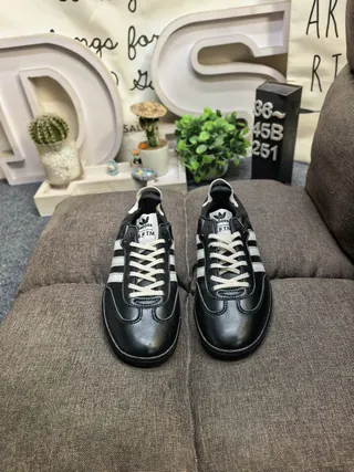 Adidas Samba Classic Black and Off-White Lifestyle Sneakers