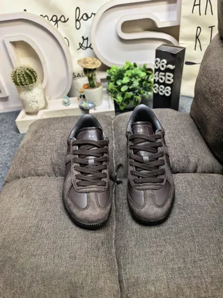 Adidas Brown Black Low-Top Cupsole Lifestyle Sneakers