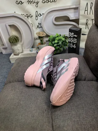 Adidas Adizero Evo SL ATR Dusty Pink Silver Running Shoes