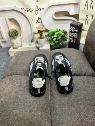 Adidas Samba Classic Black and Off-White Lifestyle Sneakers
