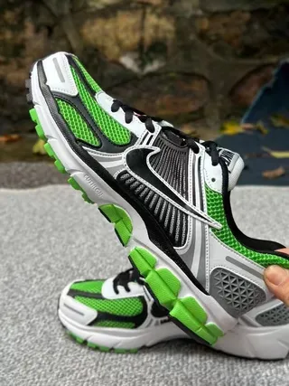 Nike Zoom Vomero 5 Lime Green Black Running Shoes