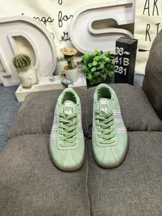 Adidas Samba OG Mint Green Suede Lifestyle Sneakers