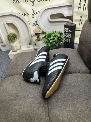 Adidas White Gray Low-Top Quilted Toe Cap Sneakers