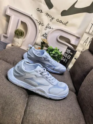 Salomon Gray White Mesh And Synthetic Overlay Upper Sculpted Wavy Midsole Lifestyle Sneakers