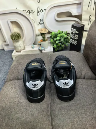 Adidas Superstar White and Black Lifestyle Sneakers