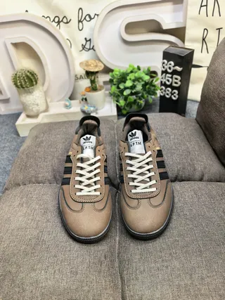 Adidas Samba Brown and Black Lifestyle Sneakers