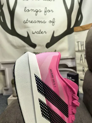 Adidas Adizero Evo SL 2 Pink Black Running Shoes
