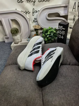 Adidas Adizero Evo SL 2 White Black Red Running Shoes