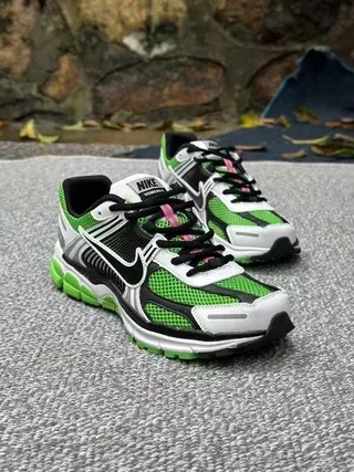 Nike Zoom Vomero 5 Lime Green Black Running Shoes