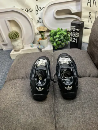 Adidas Quilted Black Lifestyle Sneakers