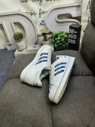 Stussy Beige Navy Low-Top Cupsole Lifestyle Sneakers