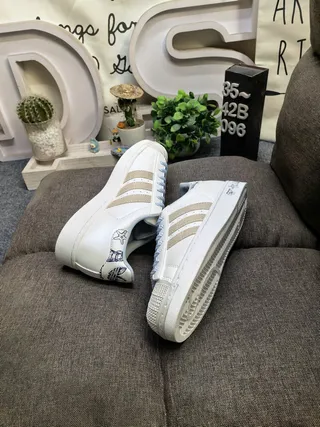 Adidas Superstar Nautical Embroidery Lifestyle Sneakers