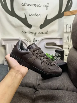 Adidas Brown Black Low-Top Cupsole Lifestyle Sneakers