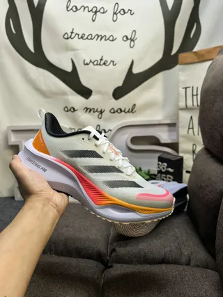 Adidas Adizero RC 1 White Red Black Running Shoes