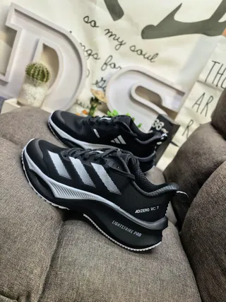 Adidas Adizero RC 1 White Red Black Running Shoes