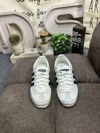 Adidas Spezial Off-White and Black Lifestyle Sneakers