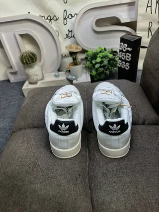 Adidas Superstar White and Black Lifestyle Sneakers