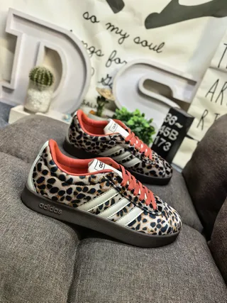 Adidas Leopard Print Lifestyle Sneakers
