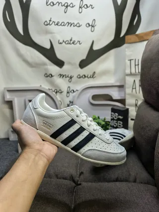 Adidas Spezial Off-White and Black Lifestyle Sneakers