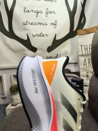 Adidas Adizero RC 1 White Red Black Running Shoes