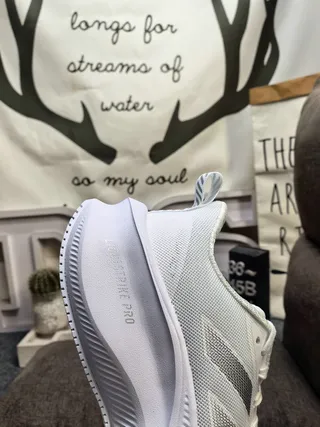 Adidas Adizero RC 1 White Red Black Running Shoes
