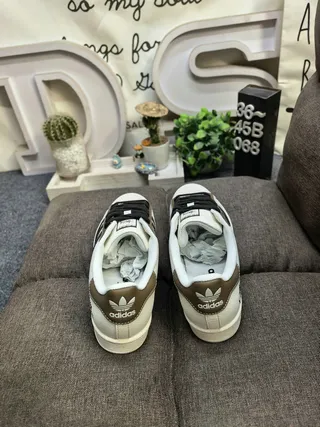 Stussy Beige Navy Low-Top Cupsole Lifestyle Sneakers