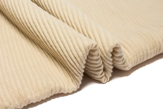 UGG Ribbed Beige Cashmere Scarf