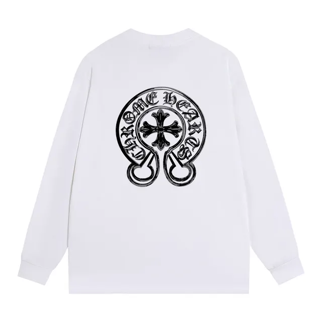 Chrome Hearts Graphic Back Long-Sleeve T-Shirt