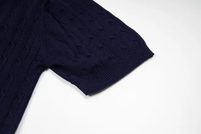 Polo Ralph Lauren Cable Knit Polo Shirt