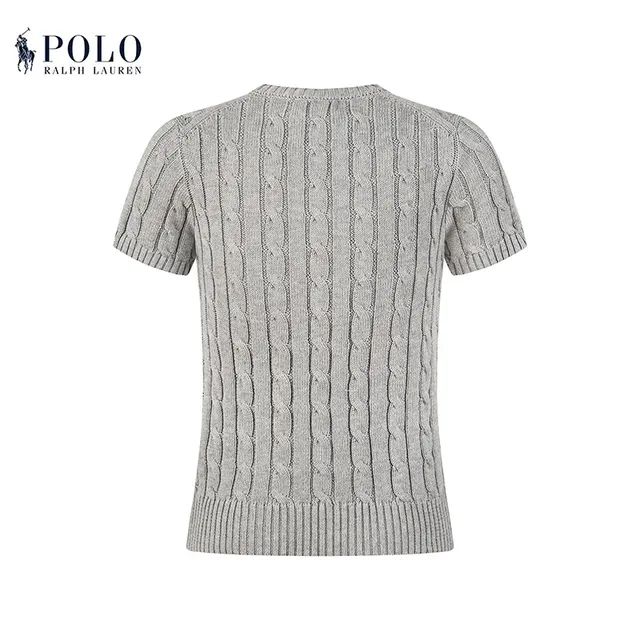 Polo Ralph Lauren Cable Knit Short-Sleeve Sweater