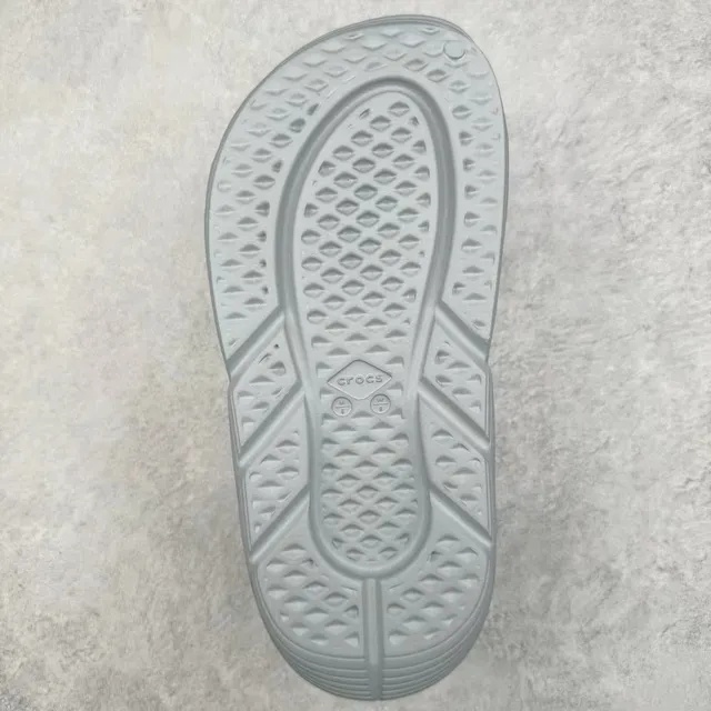Crocs Echo Clog Light Gray Molded Foam Clog