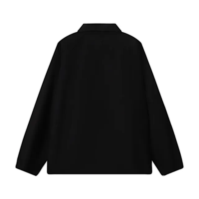 Supreme Coach Black White Collared Button-Front Jacket
