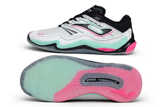 Joma Top-Flex Form-Reactive White Mint Pink Lifestyle Sneakers