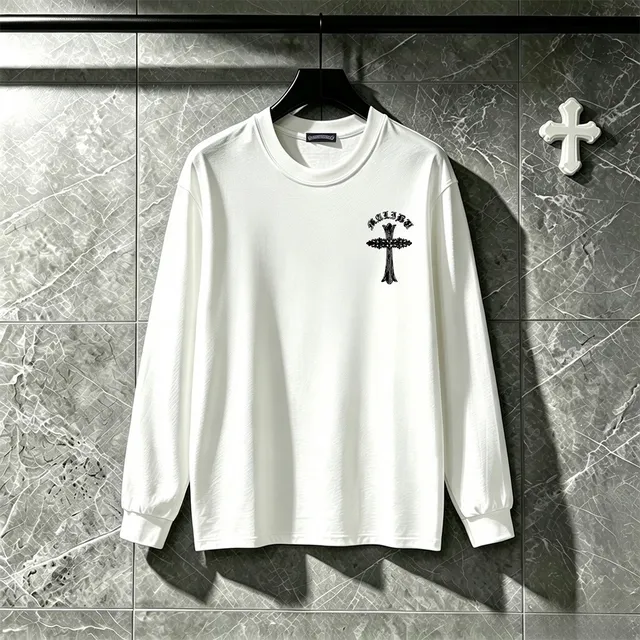 Chrome Hearts Graphic Back Long-Sleeve T-Shirt