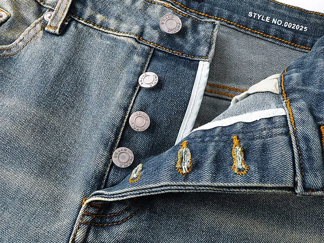 Purple Brand Distressed Light-Wash Flared Jeans