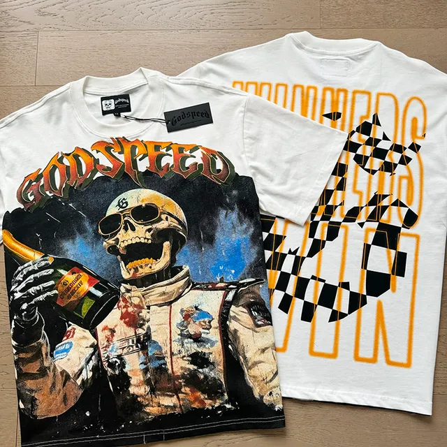 Godspeed Graphic Print Oversized T-Shirt