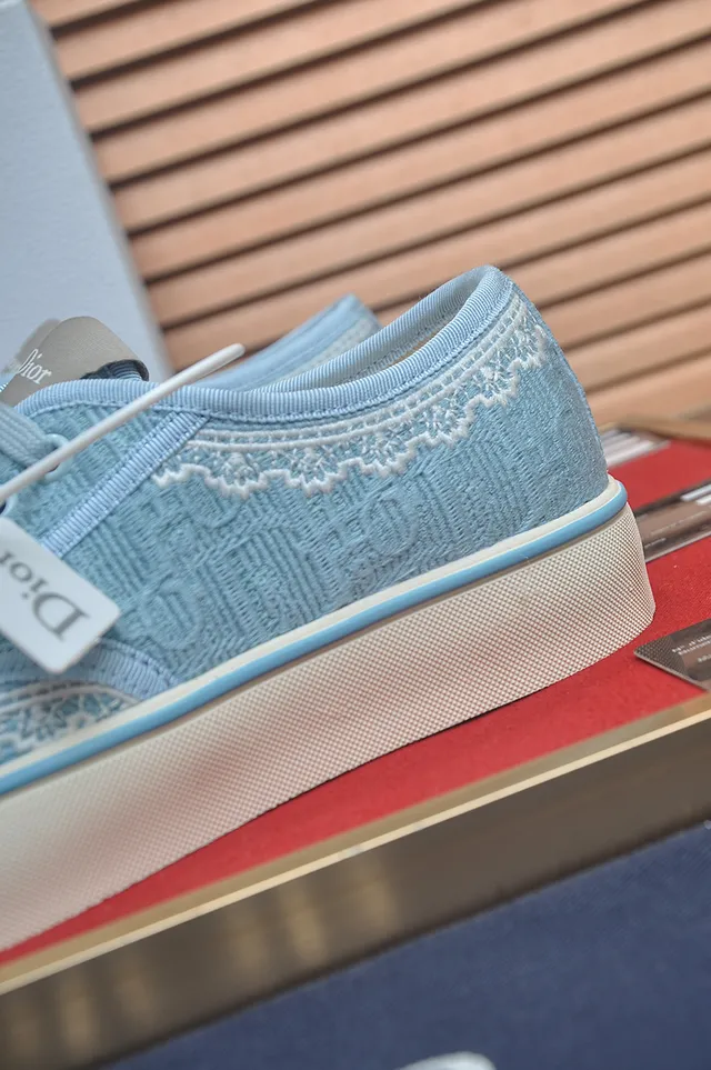 Vans Blue White Low-Top Lace-Up Lifestyle Sneakers