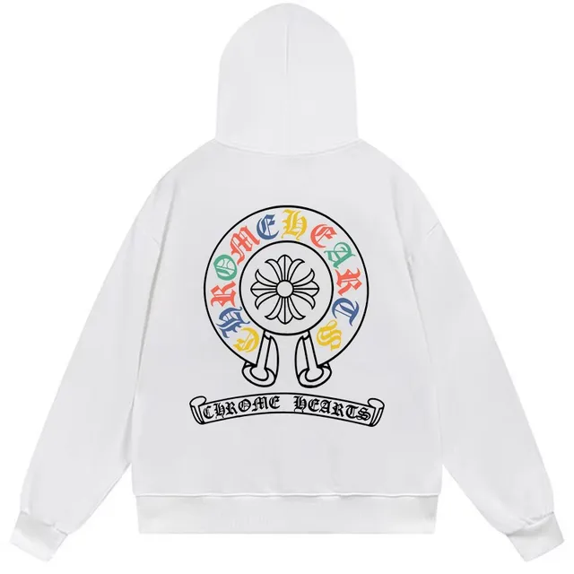 Chrome Hearts Graphic Back Black Hoodie