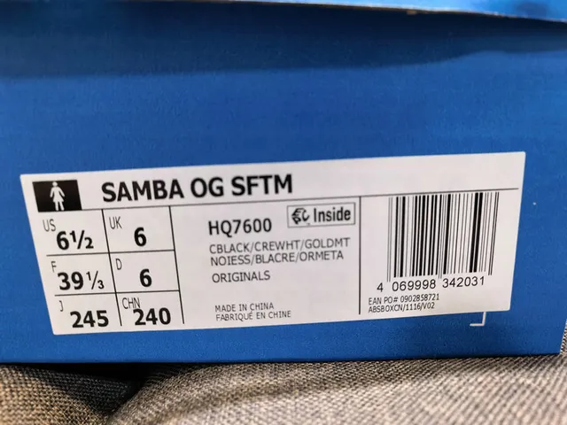 Adidas Samba Classic Black and Off-White Lifestyle Sneakers
