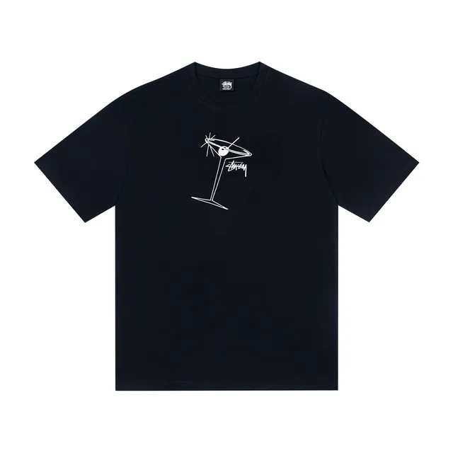 Stussy Martini Glass Graphic T-Shirt