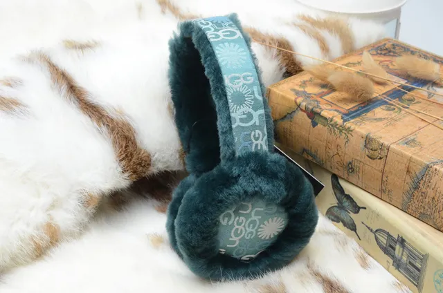 UGG Tasman Shearling Ear Warmers Multicolor Beanie