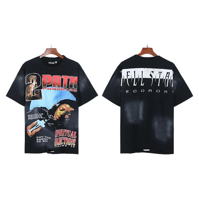 Hellstar Graphic Print Double-Sided T-Shirt